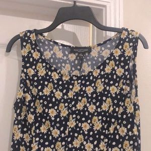 Daisy Blue and yellow Sundress